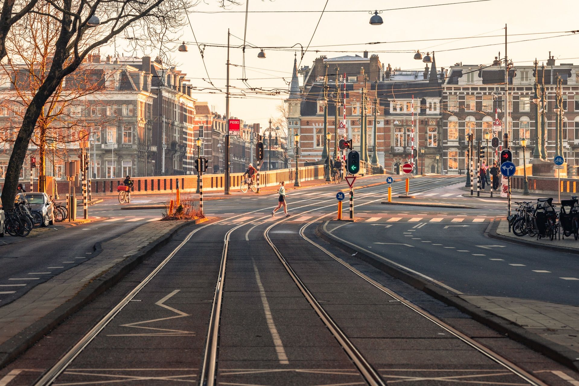 Ochtendlicht in Amsterdam, uit de serie Goodmorning in Amsterdam
