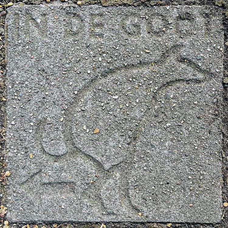 Tegeltje uit de serie Tiles of Amsterdam