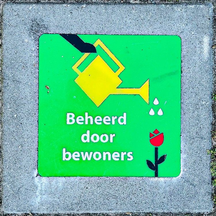 Tegeltje uit de serie Tiles of Amsterdam