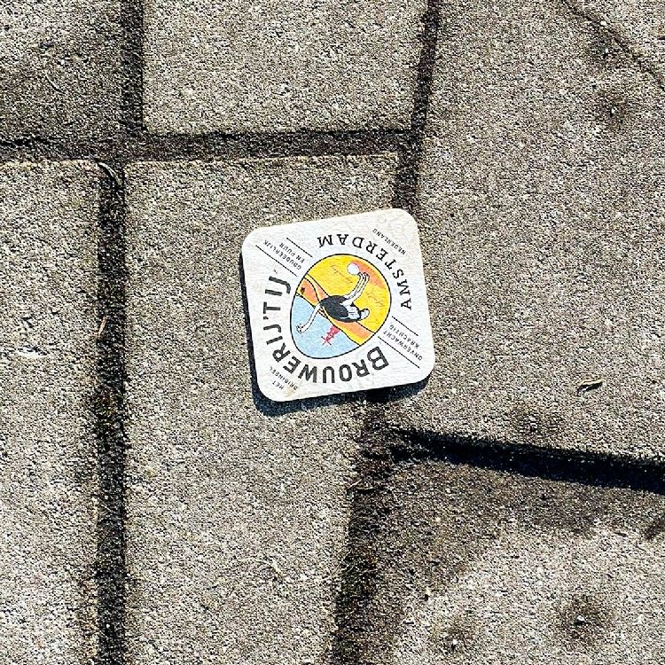 Tegeltje uit de serie Tiles of Amsterdam