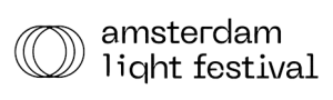 Logo van het Amsterdam Light Festival. Lichtkunst en evenementen in Amsterdam, gefotografeerd door Joep van Drunen Photography.