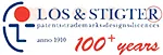 Logo van Los & Stigter, octrooibureau sinds 1910. Tekst: patents, trademarks, designs, licences en 100+ years. Joep van Drunen Photography.